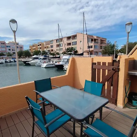 Apartman A Balcony Overlooking The Marina Frontignan